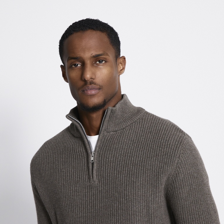 Half zip sweater "Frans"